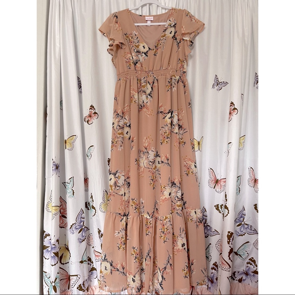 Isabel Maternity Maxi dress